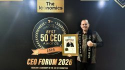 Dirut PT Taru Martani Sabet Indonesia Best 50 CEO Award 2026